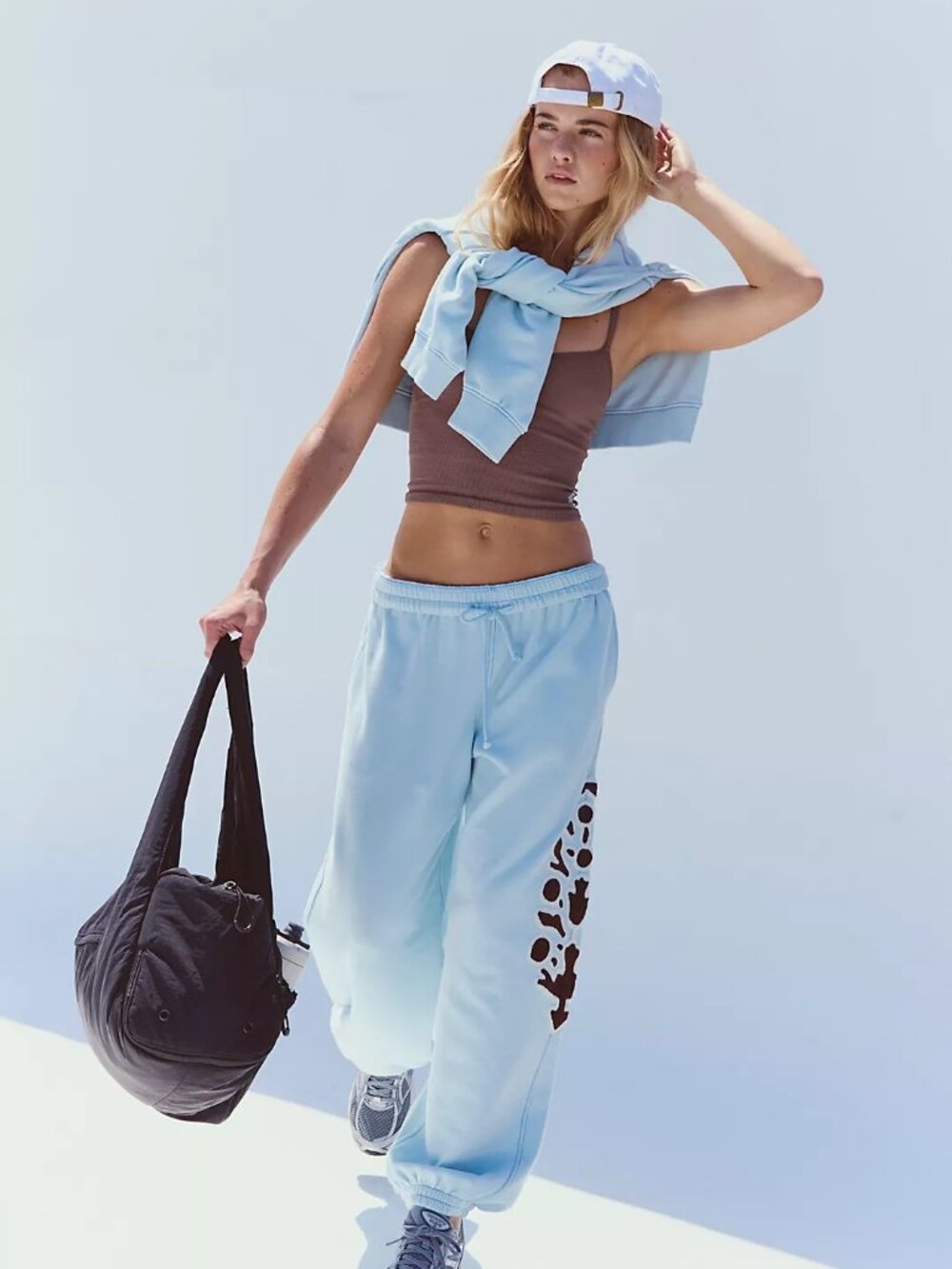 !!!SOLD OUT!!! FREE PEOPLE ALL STAR EMBROIDERED LOGO PANT XS
